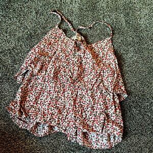 Natural Life Size L Flowy Summer Top